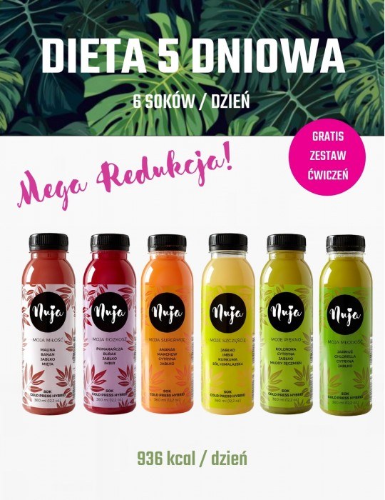 dieta sokowa 5 Dniowa