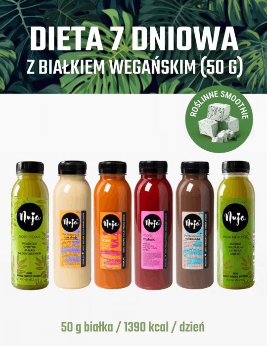 Najlepsza Dieta sokowa z białkiem 7-dniowa Nuja